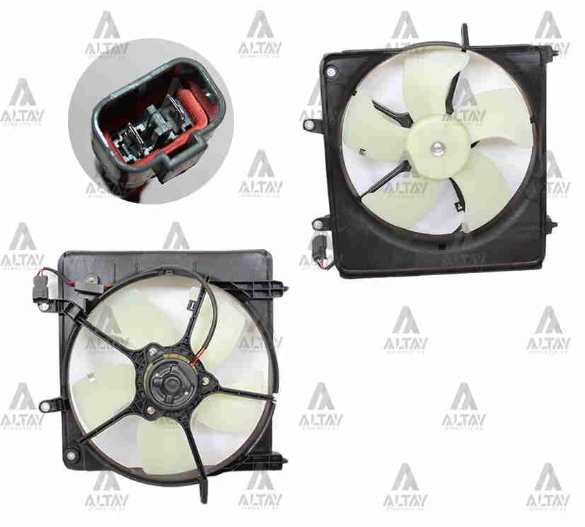 Honda Jazz Radyatör Fan ve Motoru 2002-2008 Fan OEM 19015-RMN-W01 Honda Jazz Radyatör Fan ve Motoru 2002-2008 Fan OEM 19015-RMN-W01